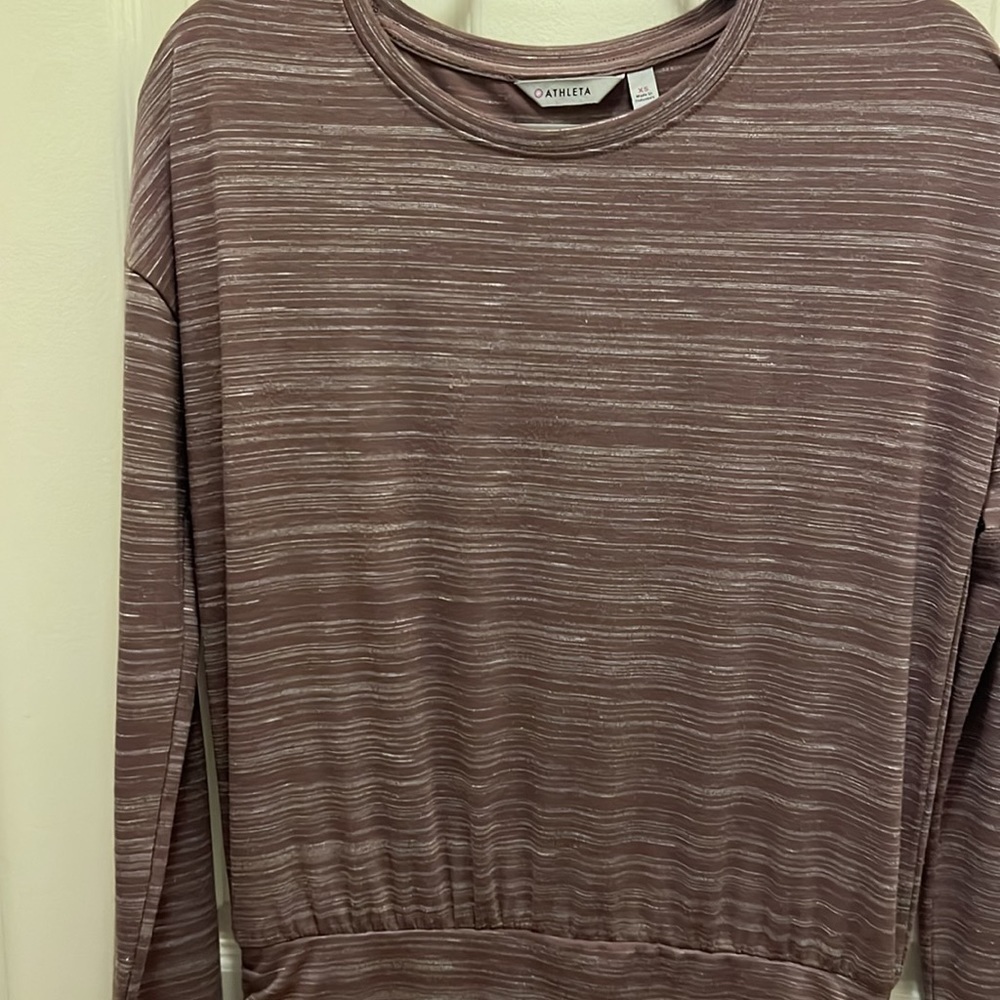 Athleta Beyond Soft Adventures ruched dress. EUC. Size XS. - Picture 2 of 8